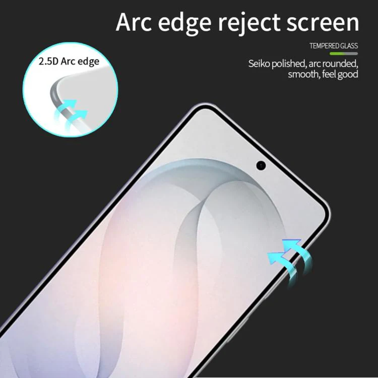 For Galaxy S26 FE 5G PINWUYO 9H 2.5D Full Screen Tempered Glass Film(Black) - Image 5