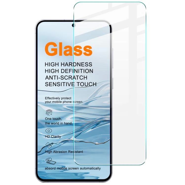 For Galaxy S26 FE 5G / S25 FE 5G imak H Series Tempered Glass Film, Support Fingerprint Unlocking