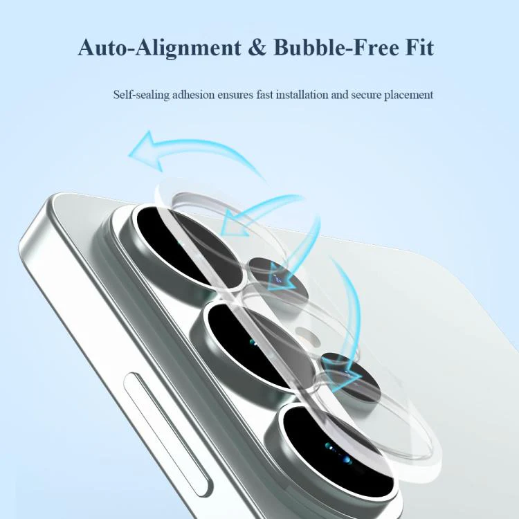 For Galaxy S26 Ultra 5G 2pcs/Set LeReach TF Series 3D Full Coverage Version HD Wear-Resistant Camera Lens Glass Film, Main/Sub Set(Clear) - Image 7