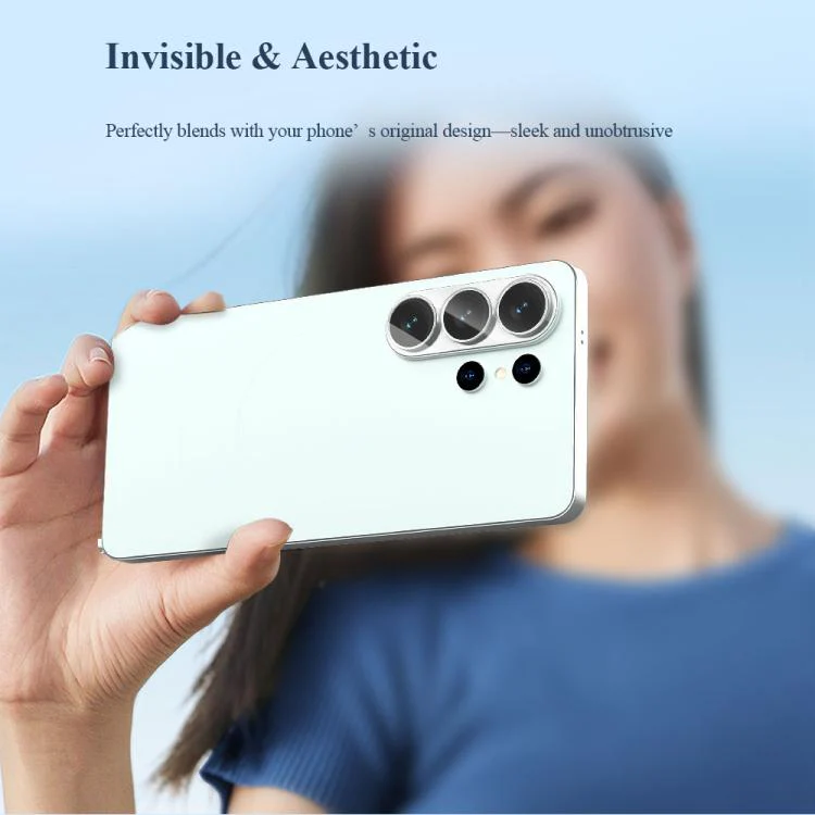 For Galaxy S26 Ultra 5G 2pcs/Set LeReach TF Series 3D Full Coverage Version HD Wear-Resistant Camera Lens Glass Film, Main/Sub Set(Clear) - Image 9