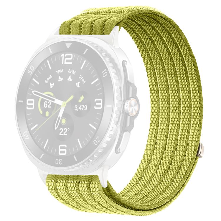 For Galaxy Watch8 / Watch8 Classic xDfind Nylon Breathable Hook And Loop Fastener Watch Band(Green) - Image 2