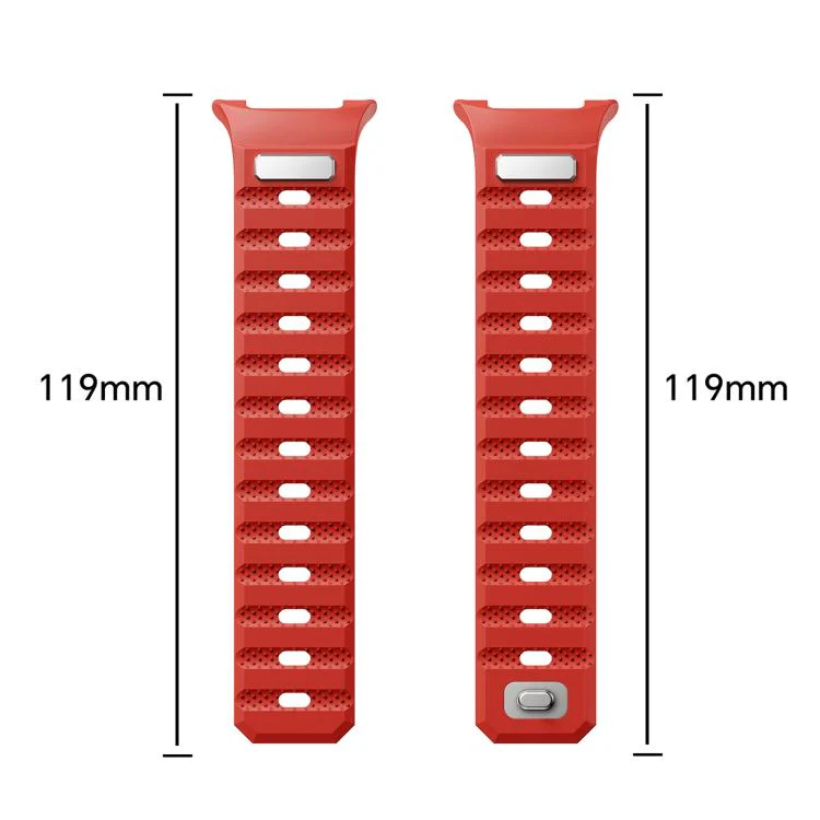 For Galaxy Watch9/8/9 Classic/8 Classic Dot Pattern Magnetic Solid Color Silicone Watch Band(Lilac) - Image 7