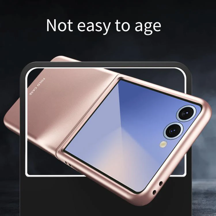 For Galaxy Z Flip8 5G Skin Feel Electroplating PC Shockproof Phone Case(Purple) - Image 5