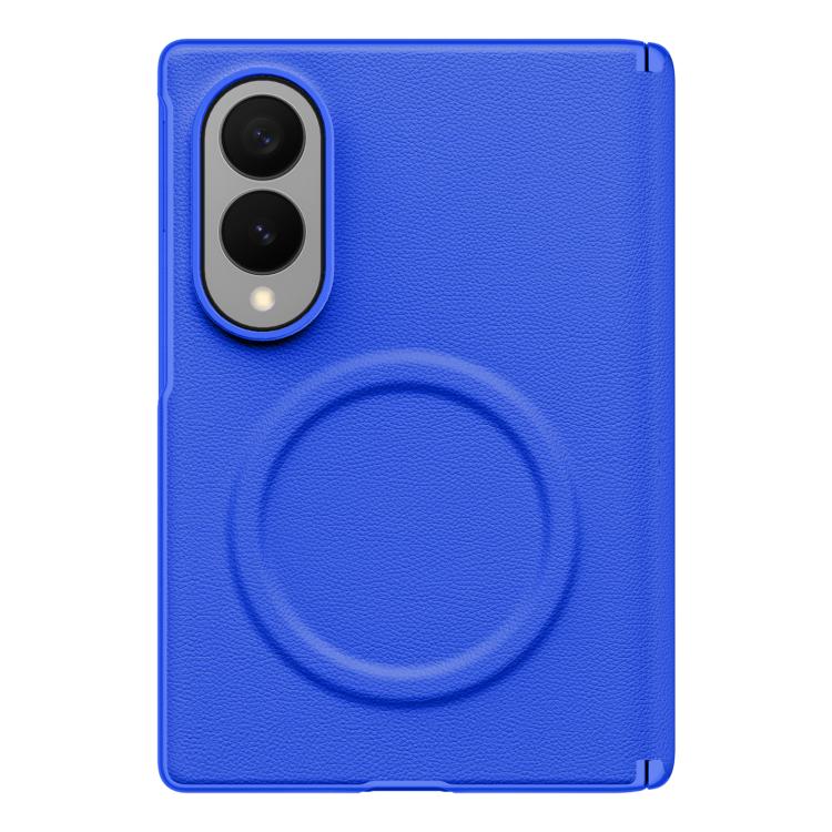 For Galaxy Z Fold8 5G Integrated Vegan Leather Central Magnetic Phone Case(Klein Blue) - Image 2