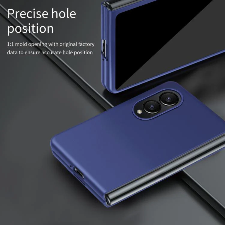 For Galaxy Z Fold8 5G Skin Feel Electroplating PC Shockproof Phone Case(Rose Gold) - Image 6