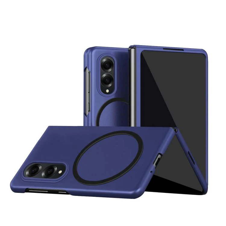For Galaxy Z Fold8 5G Skin Feel Magnetic Shockproof Phone Case(Blue) - Image 2