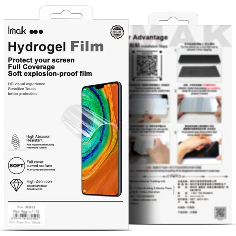 For Galaxy Z Fold8 Ultra 5G imak 4th Generation Screen Hydrogel Film Protector, Main Screen + Second Screen 1 Set - Image 9