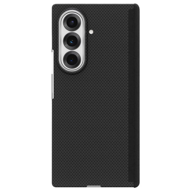 For Galaxy Z Fold8 Ultra 5G Nanofiber MagSafe Magnetic Phone Case(Black)