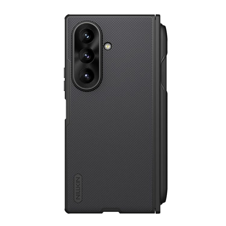 For Galaxy Z Fold8 Ultra 5G NILLKIN Frosted Fold PC + TPU MagSafe Magnetic Phone Case with Stylus(Black) - Image 2