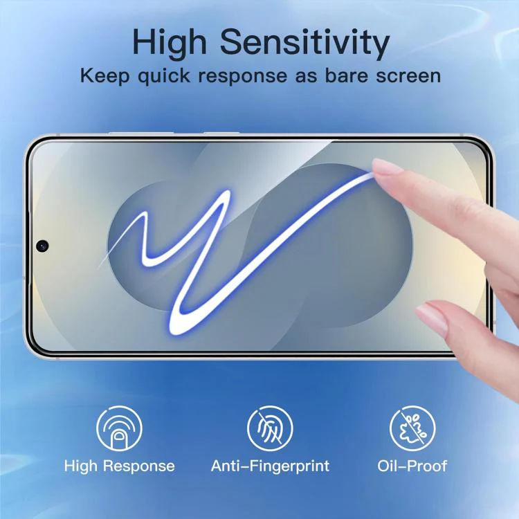 For Galaxy Z Fold8 Ultra 5G Outer Screen Kalebol High-Aluminum Screen-Printed Full-Coverage Black-Border Privacy Tempered Glass Film - Image 3
