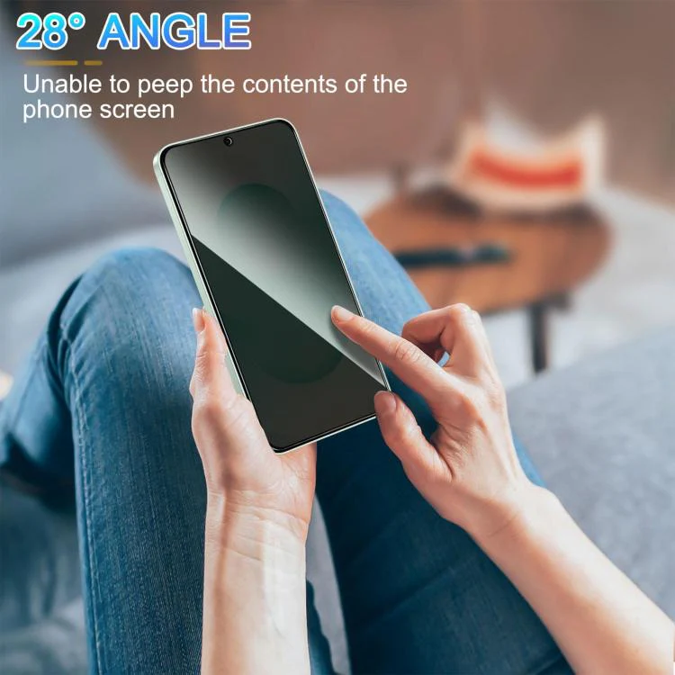For Galaxy Z Fold8 Ultra 5G Outer Screen Kalebol High-Aluminum Screen-Printed Full-Coverage Black-Border Privacy Tempered Glass Film - Image 7