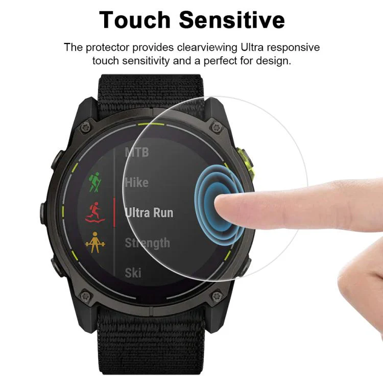 For Garmin Enduro 3 5pcs xDfind Soft Hydrogel Film Full Cover Watch Front Protector - Image 5