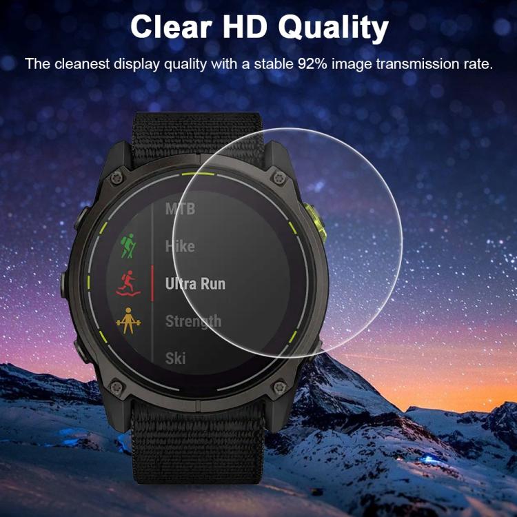 For Garmin Enduro 3 5pcs xDfind Soft Hydrogel Film Full Cover Watch Front Protector - Image 6