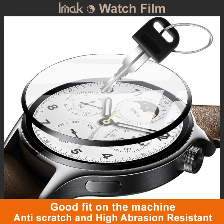 For Garmin Forerunner 170 IMAK Plexiglass HD Watch Protective Film - Image 6