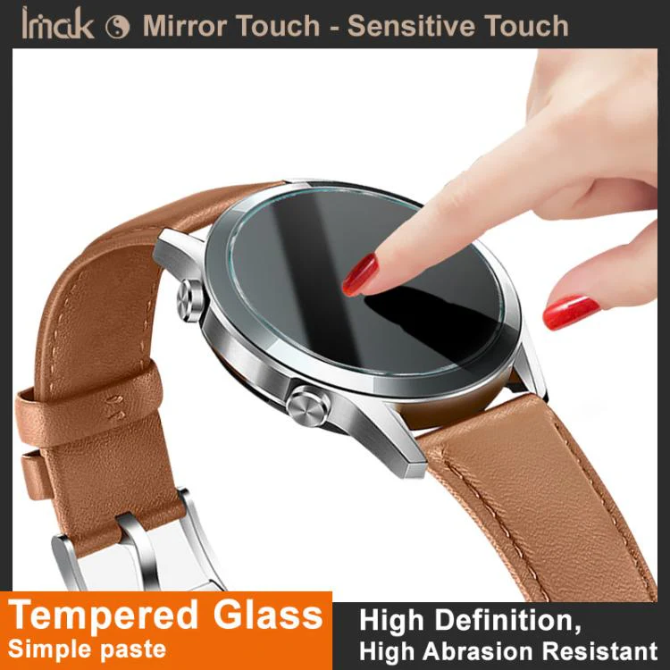 For Garmin Forerunner 170 IMAK Tempered Glass Watch Protective Film - Image 7