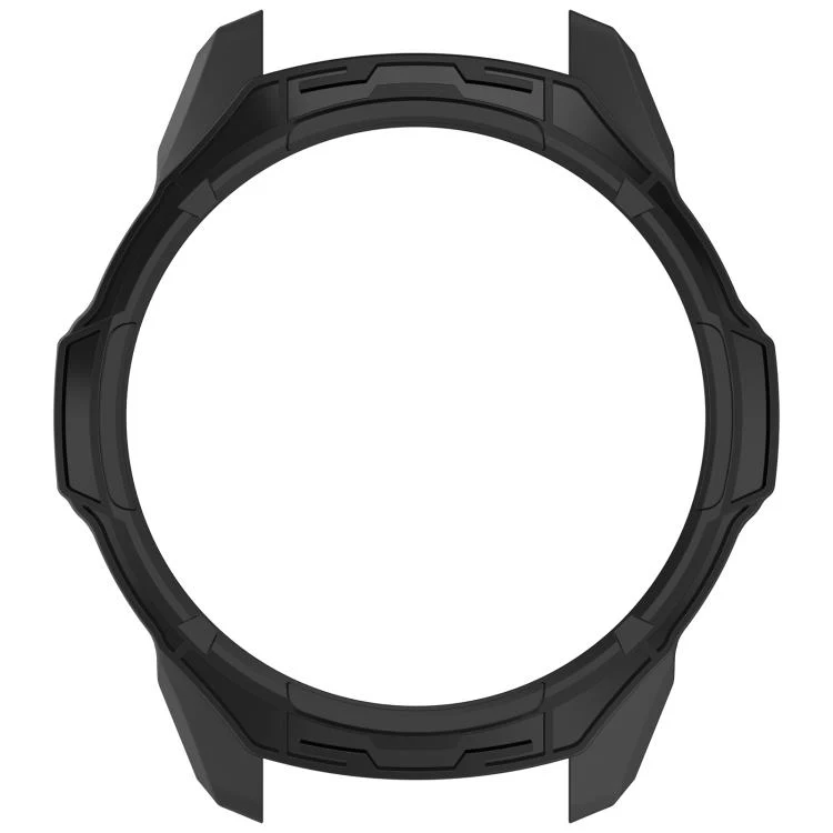 For Garmin Forerunner 70 / 170 / 170 Music Hollow Armor TPU Half Coverage Watch Protective Case(Black) - Image 6