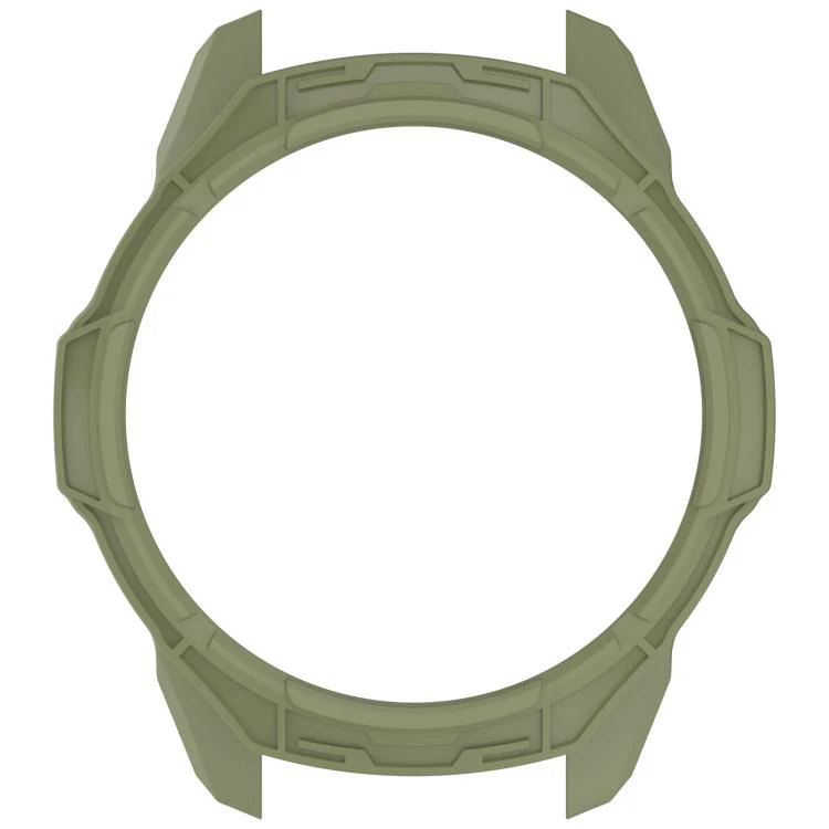 For Garmin Forerunner 70 / 170 / 170 Music Hollow Armor TPU Half Coverage Watch Protective Case(Jungle Green) - Image 6