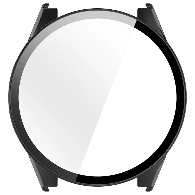 For Garmin Forerunner 70 / 170 / 170 Music Tempered Glass Film Integrated PC Watch Protective Case(Black) - Image 5