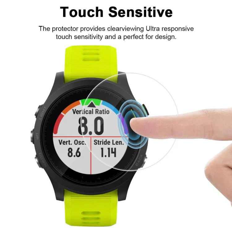For Garmin Forerunner 935 5pcs xDfind Soft Hydrogel Film Full Cover Watch Front Protector - Image 5
