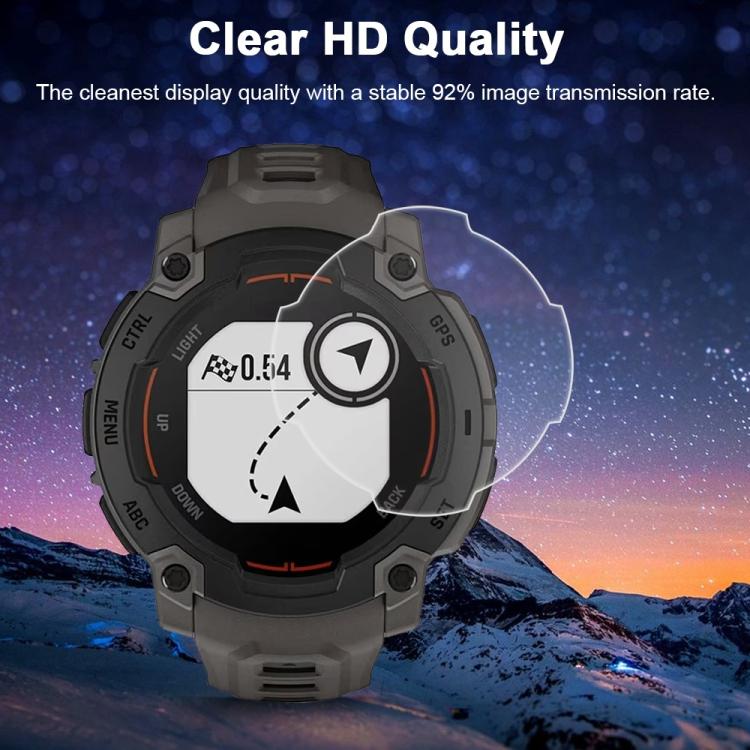 For Garmin Instinct E 45mm 5pcs xDfind Soft Hydrogel Film Full Cover Watch Front Protector - Image 6