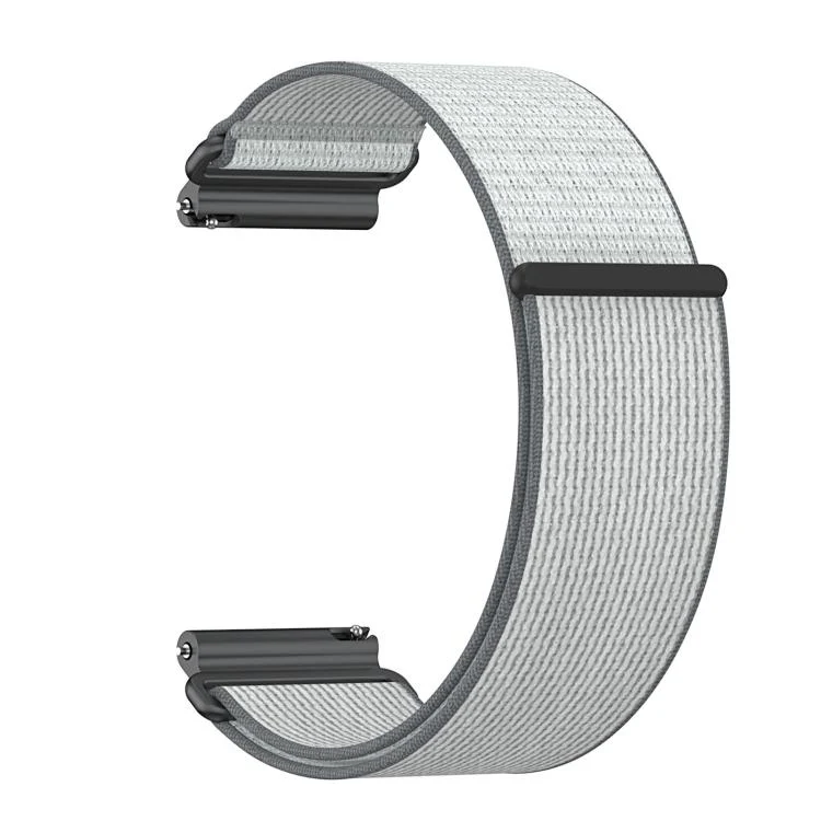 For Garmin Venu X1 Explorer Metal Connector Nylon Loop Watch Band(Galaxy Grey) - Image 5