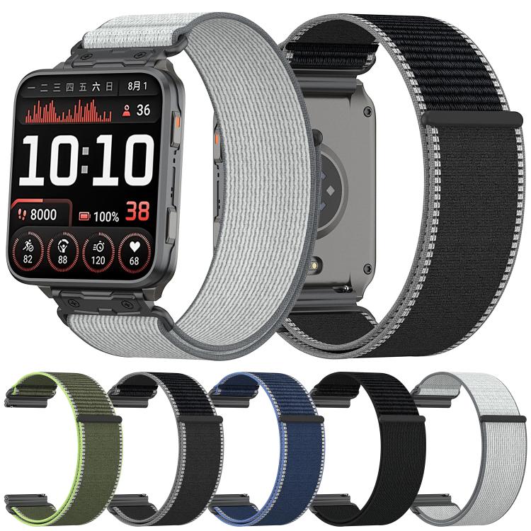 For Garmin Venu X1 xDfind Wild Path Loop Nylon Quick-release Watch Band(Black) - Image 5