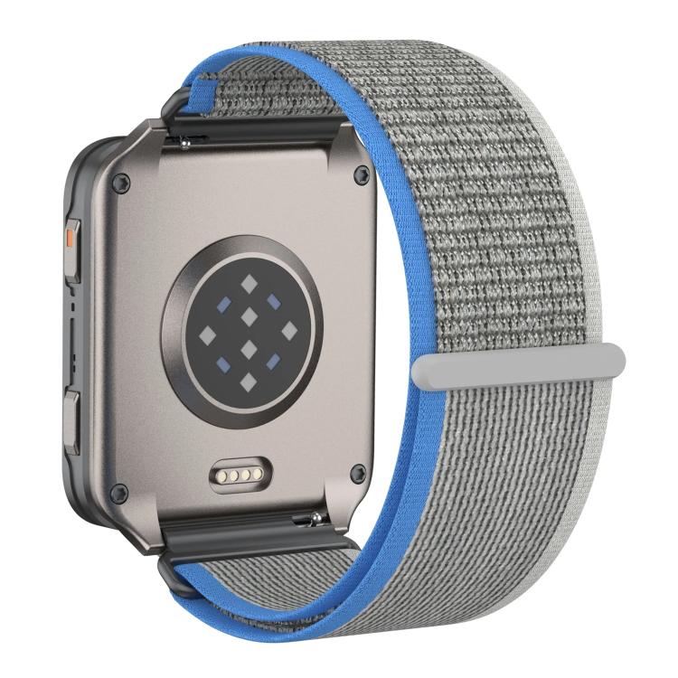 For Garmin Venu X1 xDfind Wild Path Loop Nylon Woven Quick-release Watch Band(Blue Grey) - Image 3