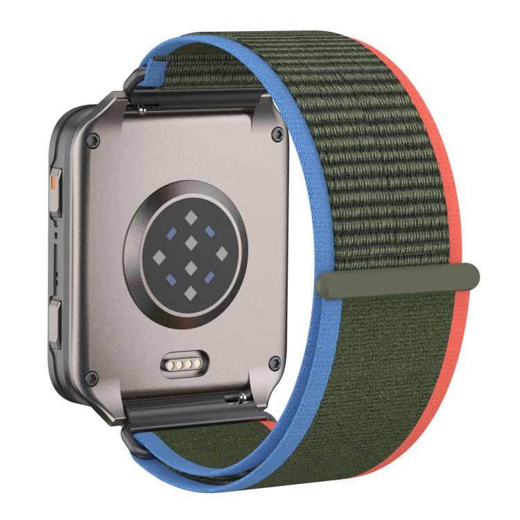 For Garmin Venu X1 xDfind Wild Path Loop Nylon Woven Quick-release Watch Band(Olive Green) - Image 3