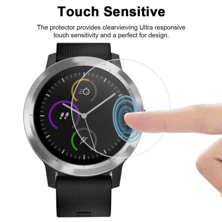 For Garmin vivoactive 3 5pcs xDfind Soft Hydrogel Film Full Cover Watch Front Protector - Image 5