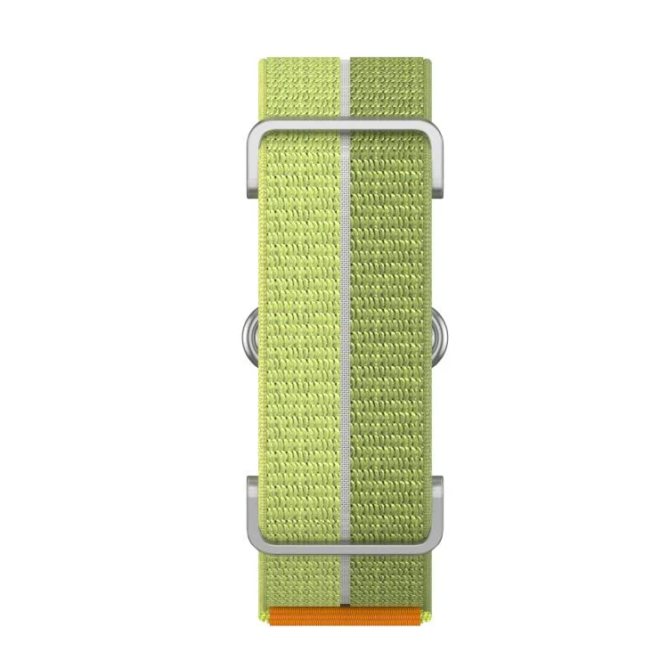 For Google Fitbit Air Metal Case Hybrid Feather Light Nylon Hook and Loop Fastener Watch Band(Green) - Image 4