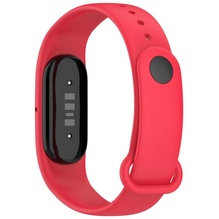 For Google Fitbit Air Watch Frame Integrated Reverse Buckle Silicone Watch Band(Berry) - Image 2