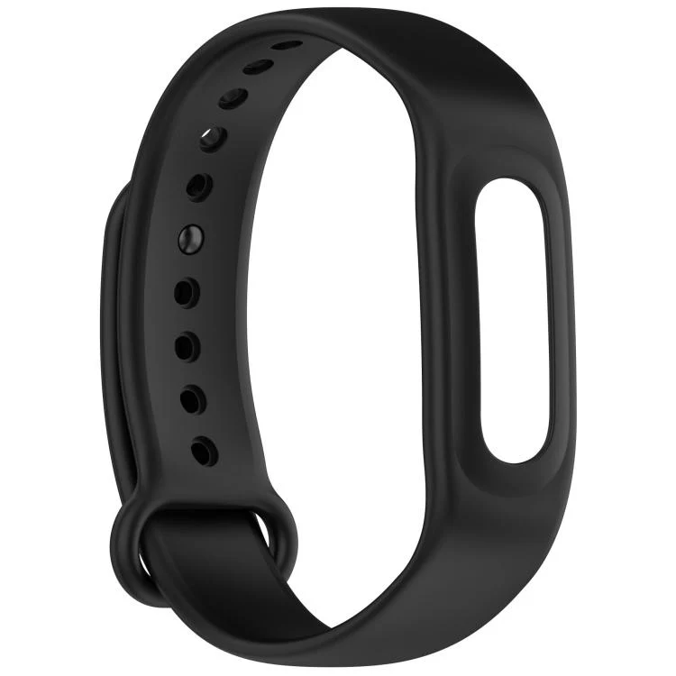 For Google Fitbit Air Watch Frame Integrated Reverse Buckle Silicone Watch Band(Black) - Image 4