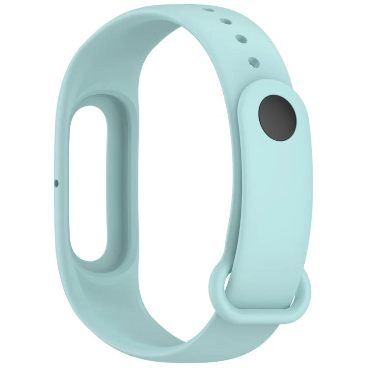 For Google Fitbit Air Watch Frame Integrated Reverse Buckle Silicone Watch Band(Light Blue) - Image 3