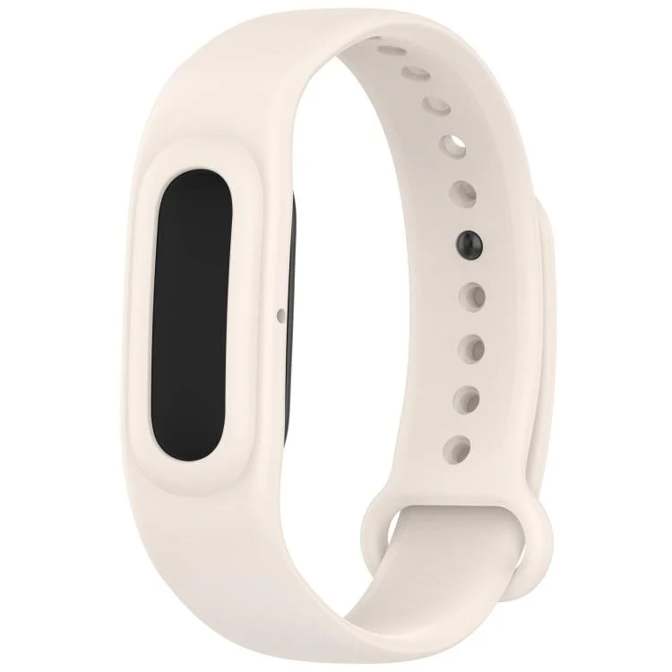 For Google Fitbit Air Watch Frame Integrated Reverse Buckle Silicone Watch Band(Starlight)