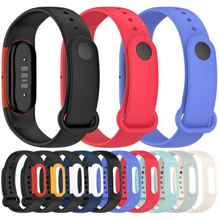 For Google Fitbit Air Watch Frame Integrated Reverse Buckle Silicone Watch Band(Starlight) - Image 6