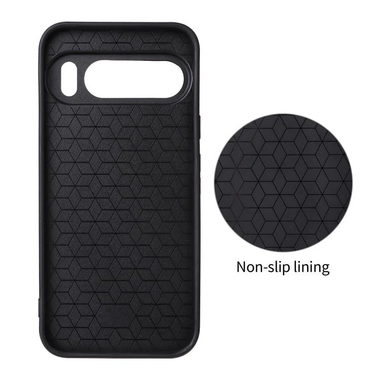 For Google Pixel 10 Pro XL Precise Cutout Carbon Fiber Texture Vegan Leather Phone Case(Red) - Image 3