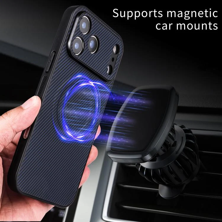 For Google Pixel 10a Precise Cutout Carbon Fiber Texture Vegan Leather Phone Case(Blue) - Image 5