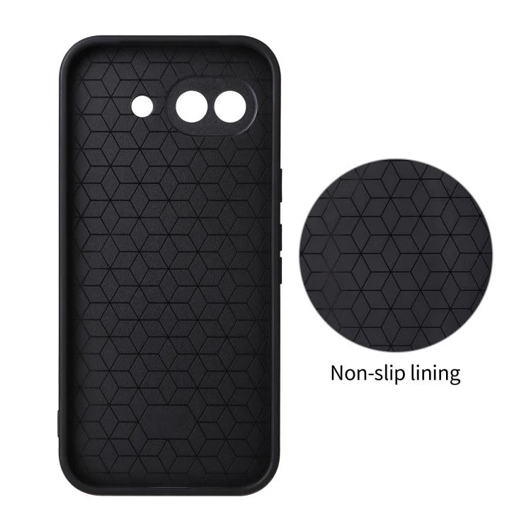 For Google Pixel 10a Precise Cutout Carbon Fiber Texture Vegan Leather Phone Case(Grey) - Image 3