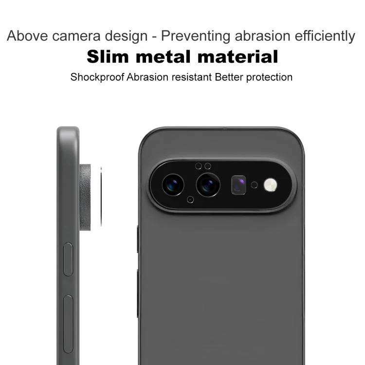 For Google Pixel 11 IMAK Metal Camera Lens Protector Cover(Black) - Image 5