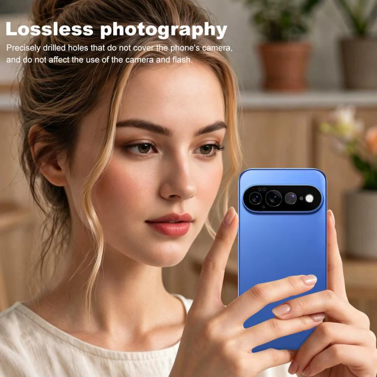 For Google Pixel 11 Pro XL IMAK Metal Camera Lens Protector Cover(Black) - Image 3