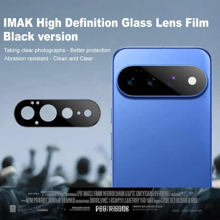 For Google Pixel 11 Pro XL IMAK Rear Camera Lens Glass Film Black Version - Image 2