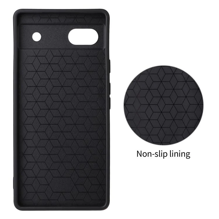 For Google Pixel 6a Precise Cutout Carbon Fiber Texture Vegan Leather Phone Case(Blue) - Image 3