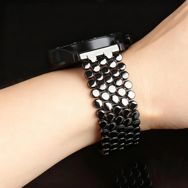 For Google Pixel Watch 4 / 3 / 2 / 1 41mm xDfind Fish Scale Texture Metal Watch Band(Gold) - Image 7