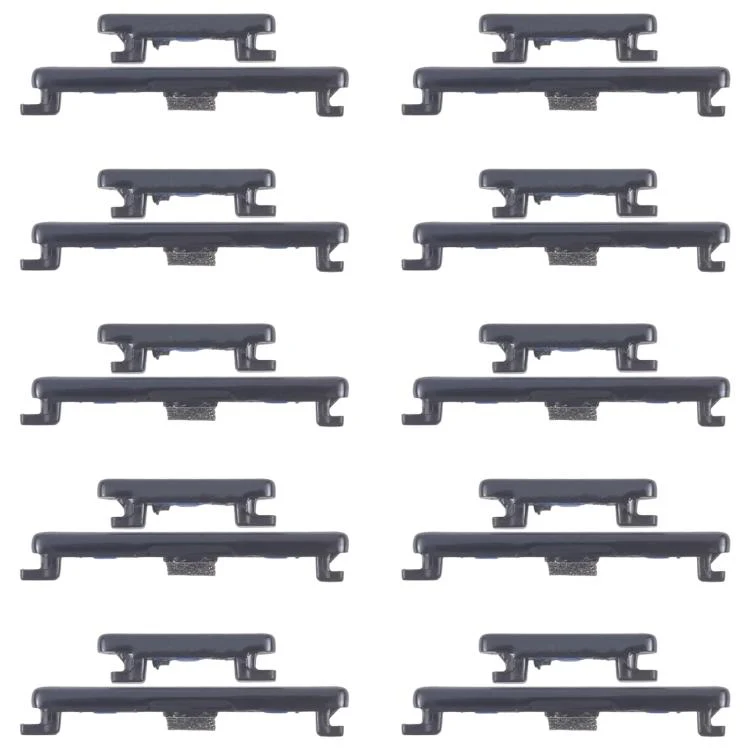 For Honor 100 10pairs Original Power Button and Volume Control Button (Black)
