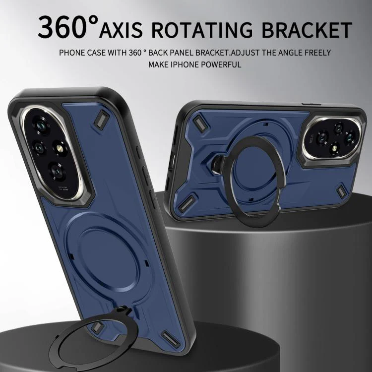 For Honor 200 Dijia Rotating Bracket Magnetic Phone Case(Gold) - Image 10