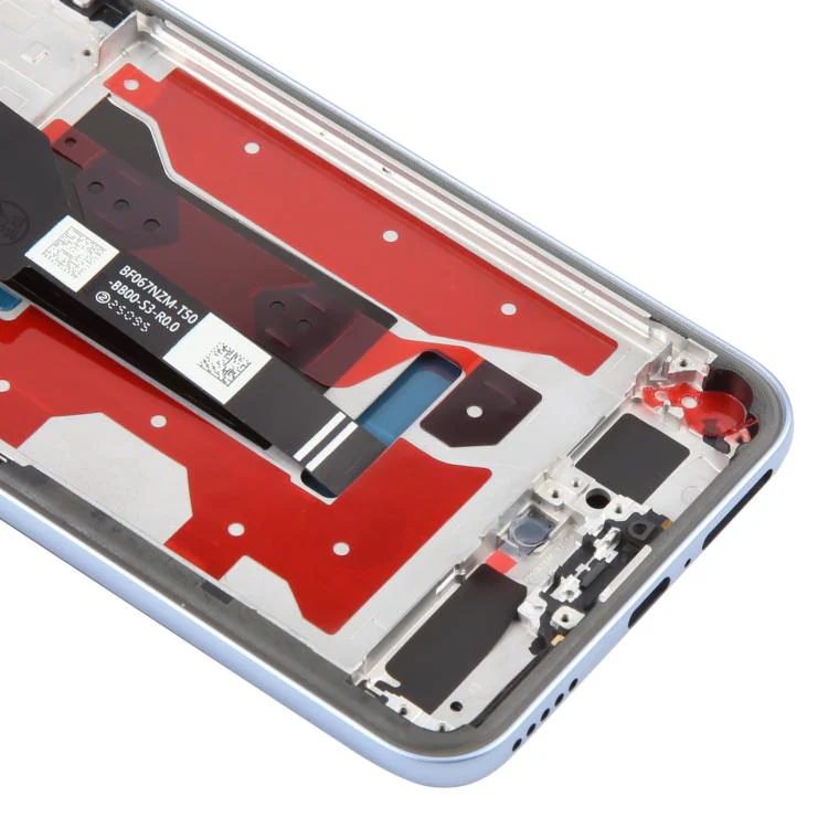 For Honor 400 Pro Original LCD Screen Digitizer Full Assembly with Frame (Blue) - Image 4