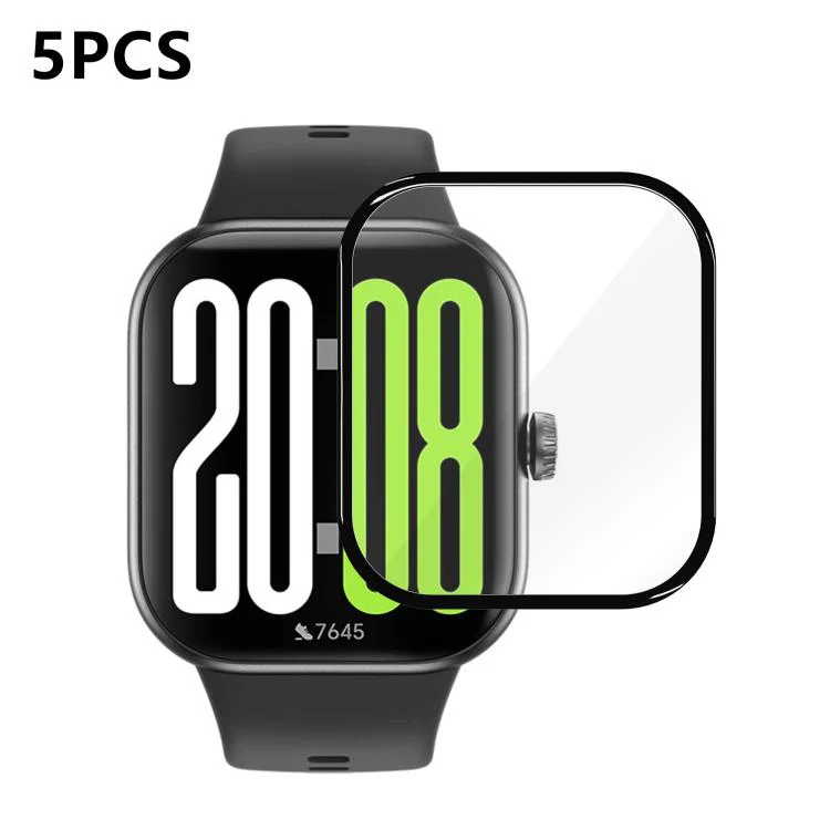 For Honor Choice InFoWear Watch 2i 5pcs 3D Full Screen Curved Shockproof HD Watch Screen Protector
