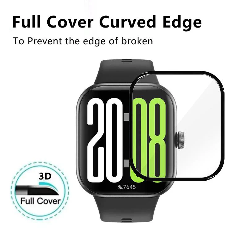 For Honor Choice InFoWear Watch 2i 5pcs 3D Full Screen Curved Shockproof HD Watch Screen Protector - Image 3