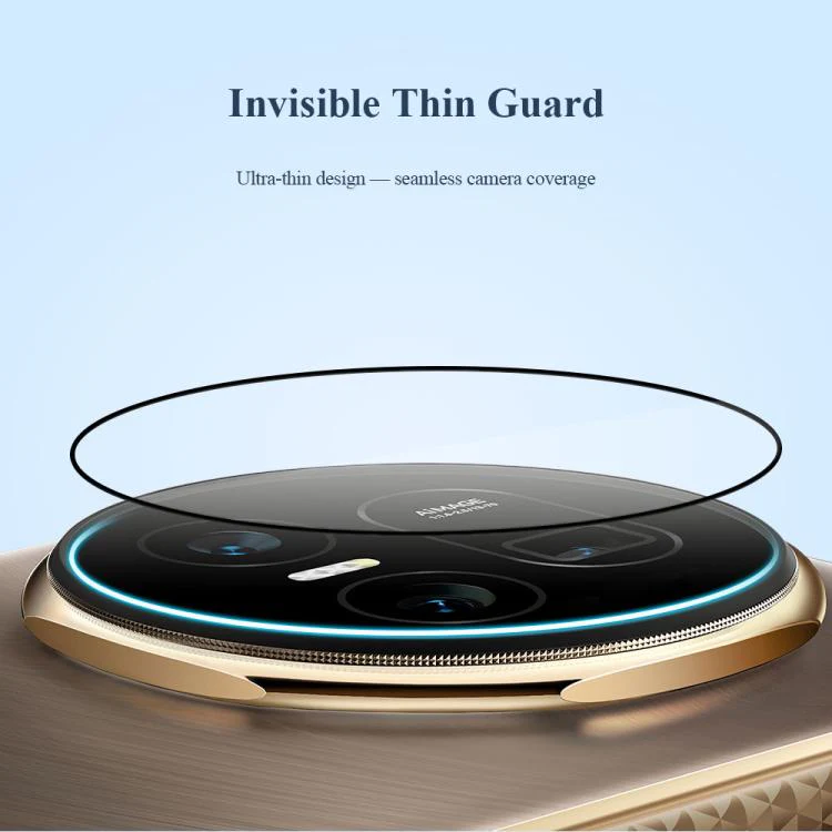 For Honor Magic V5 LeReach TF Series Snap Version HD Wear-Resistant Camera Lens Glass Film(Clear with Black Frame) - Image 10