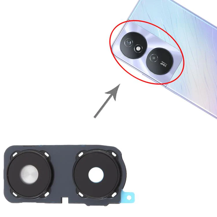 For Honor Play 50 Original Camera Lens Cover (Black) - Image 4
